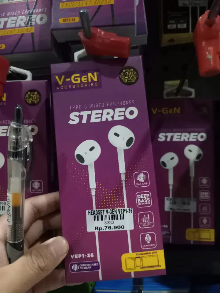 HEADSET V-GEN VEP1-36 ATLANTIS DAHSYAT