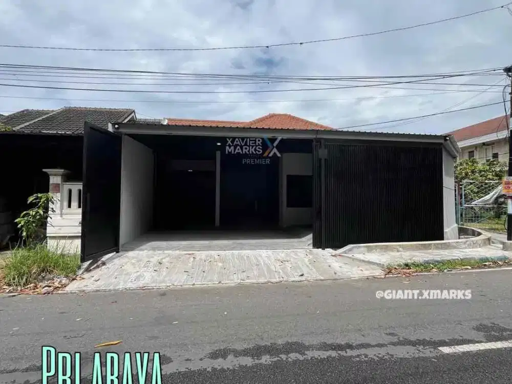 Gudang baru renovasi dekat Exit tol di Araya Malang