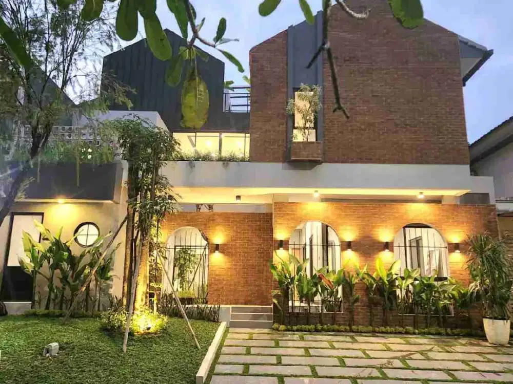 Rumah Cantik Mewah di The Green Bayan Ville bsd city
