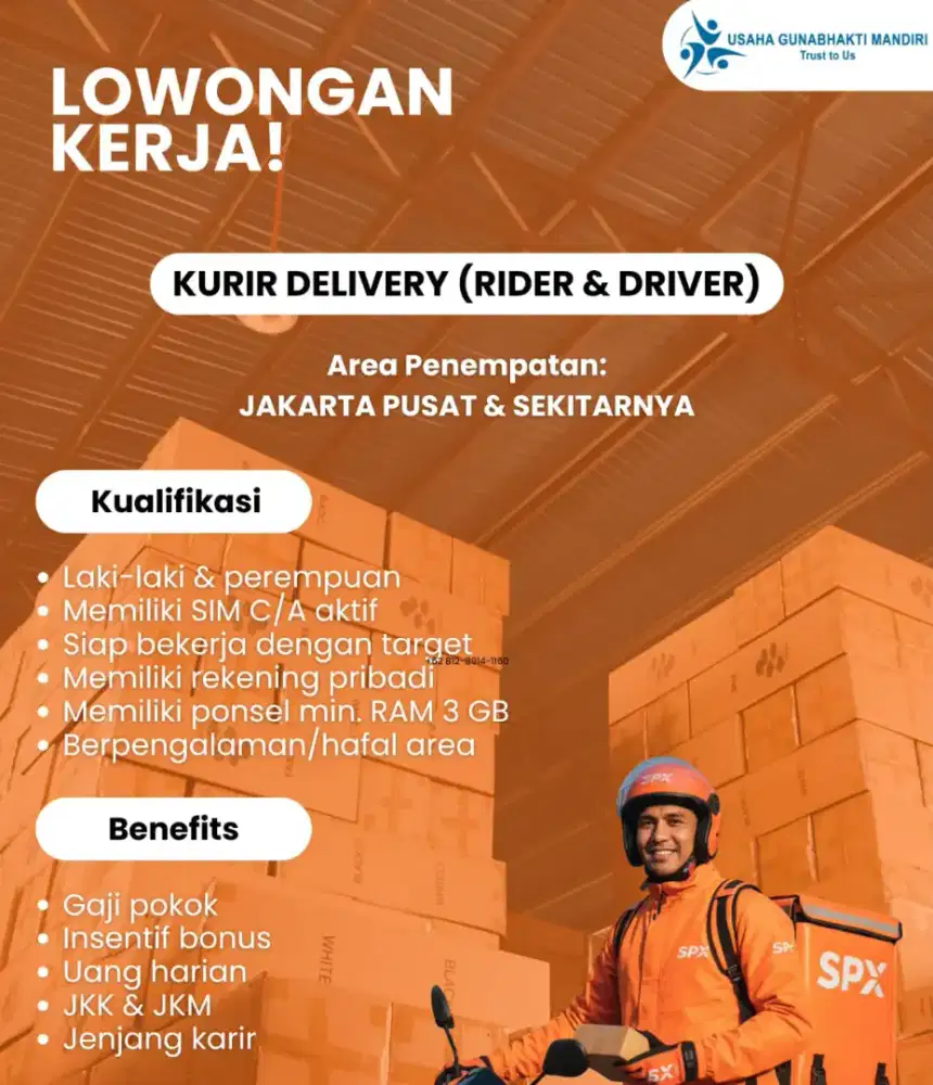 LOWONGAN KURIR SPX
