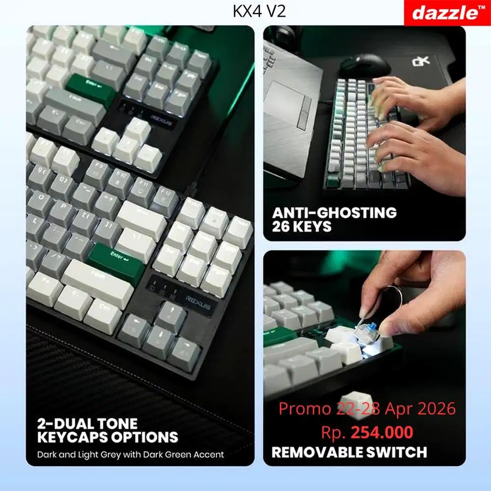 Keyboard Rexus KX4V2