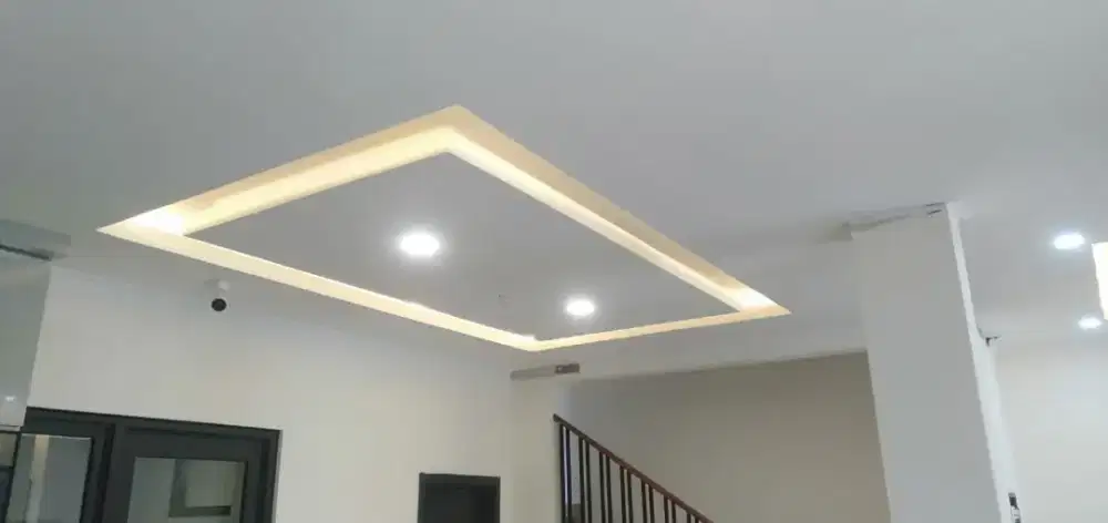 Tukang Pasang Plafon dan Partisi Gypsum. Kontraktor Bangun Rumah Mewah