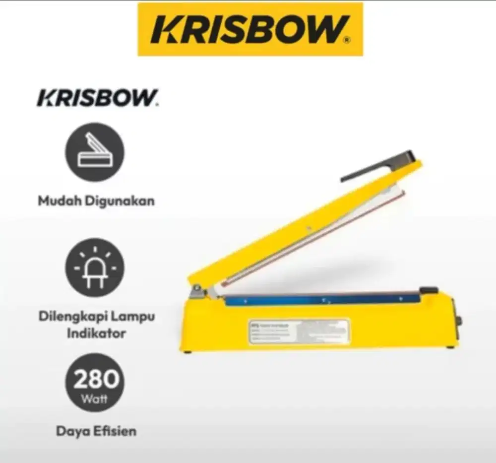 Mesin sealer (Heat Sealer) Krisbow