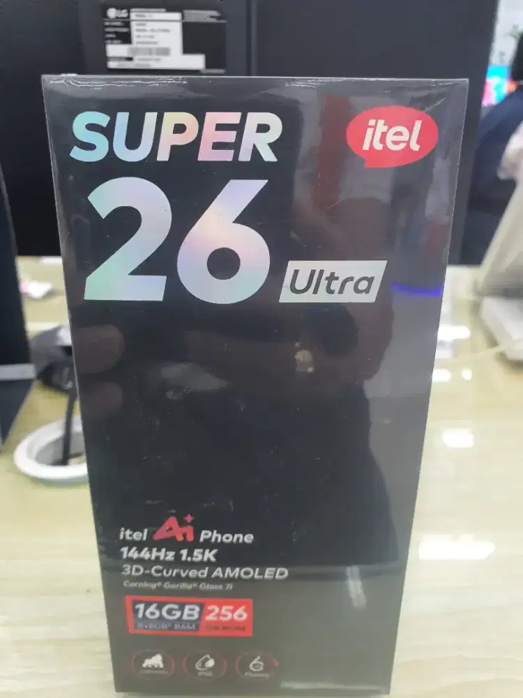 Itel s26 ultra 8/256 garansi resmi 1tahun