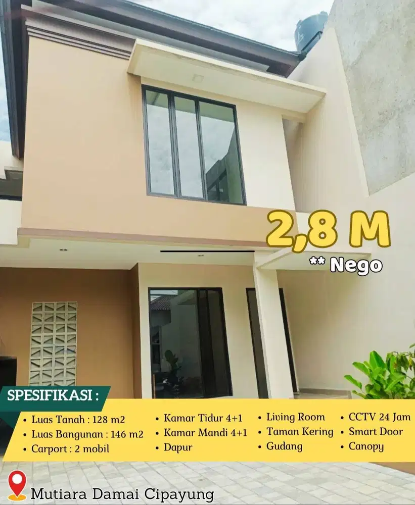 Rumah Bali Elegan Hadap Jalan – Cocok Hunian & Usaha!