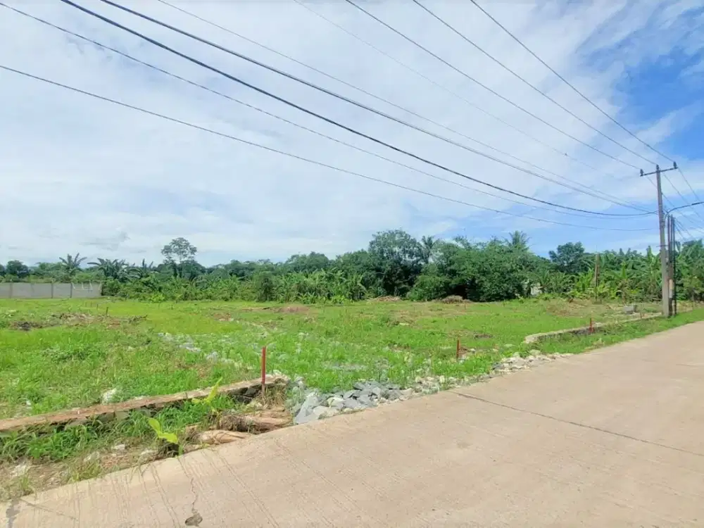 Tanah Dijual Tepi Aspal, 15 Menit ke Tol Legok Tangerang