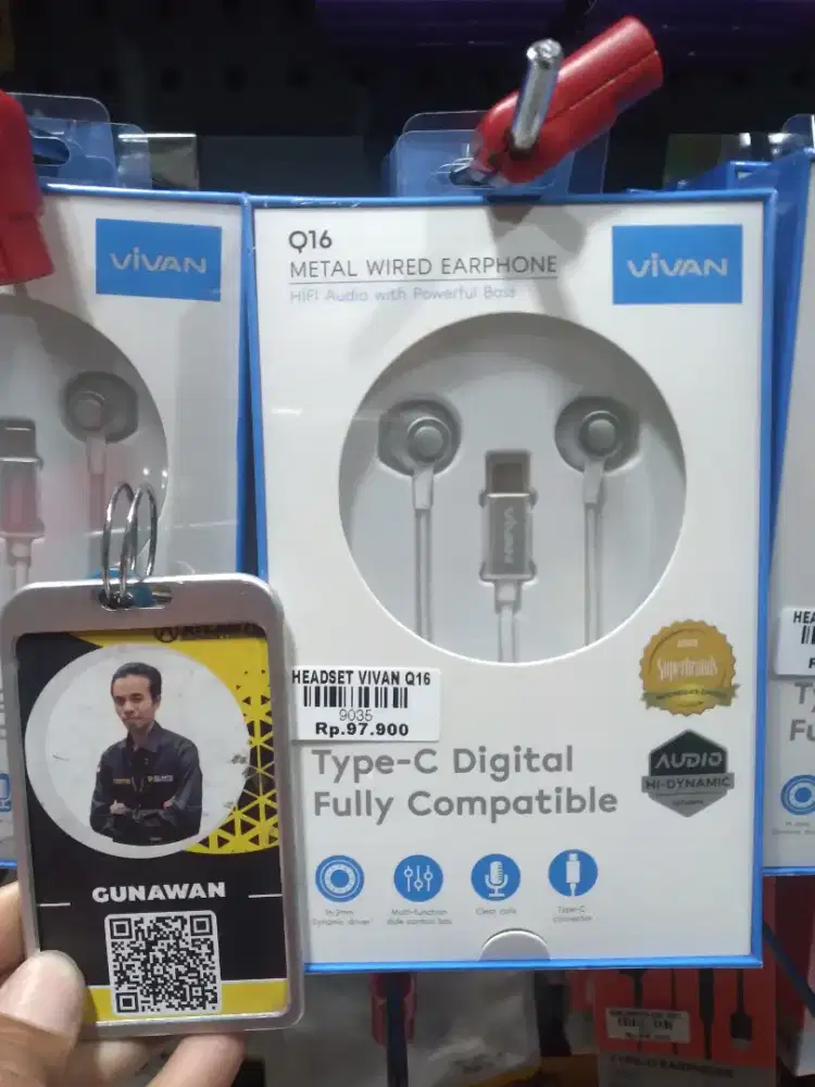 Headset VIVAN Q16 ATLANTIS DAHSYAT