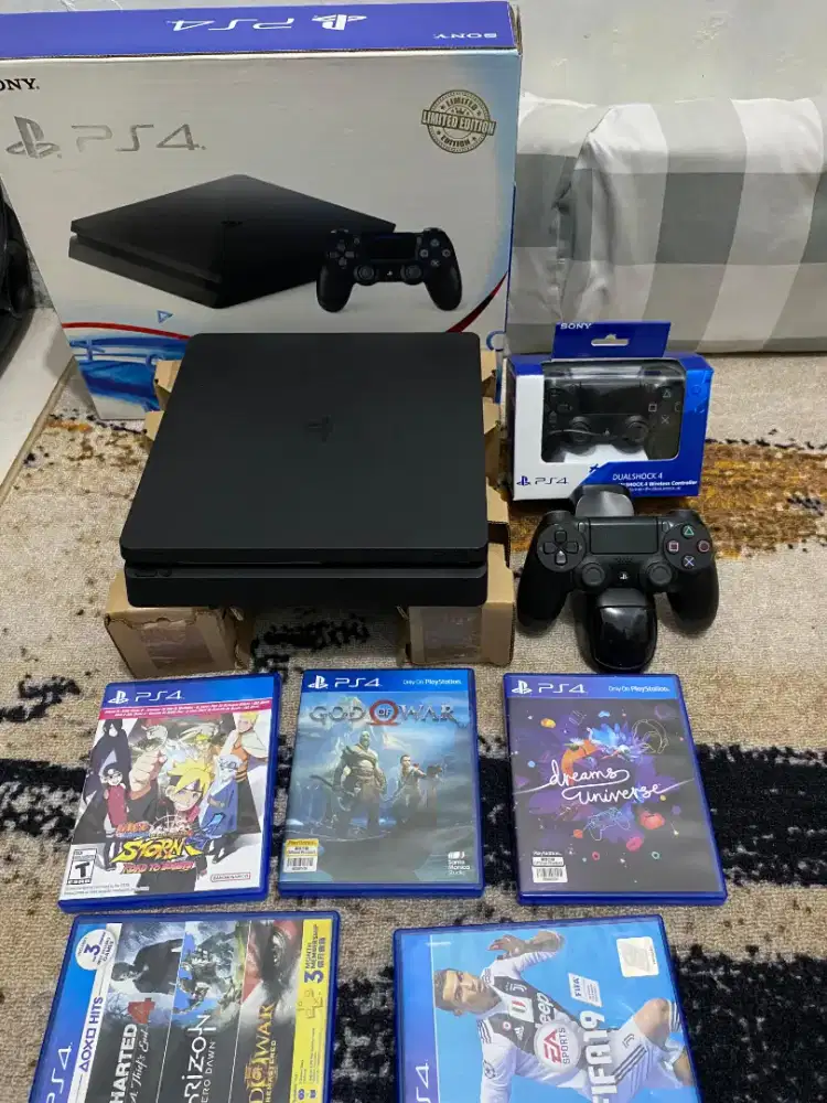 PS4 SLIM ORI 1 TB SERI 22 EX GARANSI INDO
