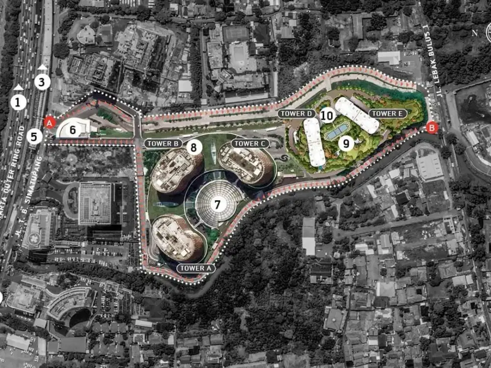 Murah Banget Office di South Quarter Cilandak Jakarta Selatan