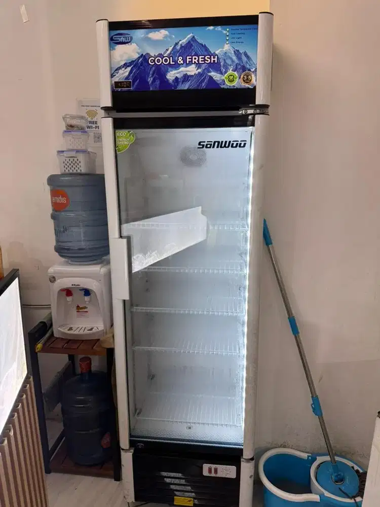 Showcase Sanwoo 300RBC 300 liter