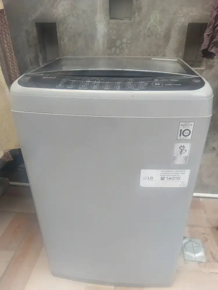 Mesin cuci harus di service dulu