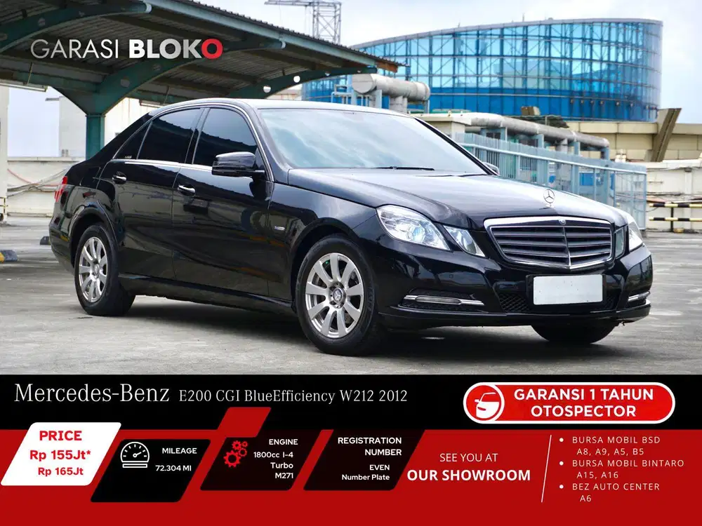 Mercedes-Benz E200 CGI BlueEfficiency W212 2012
