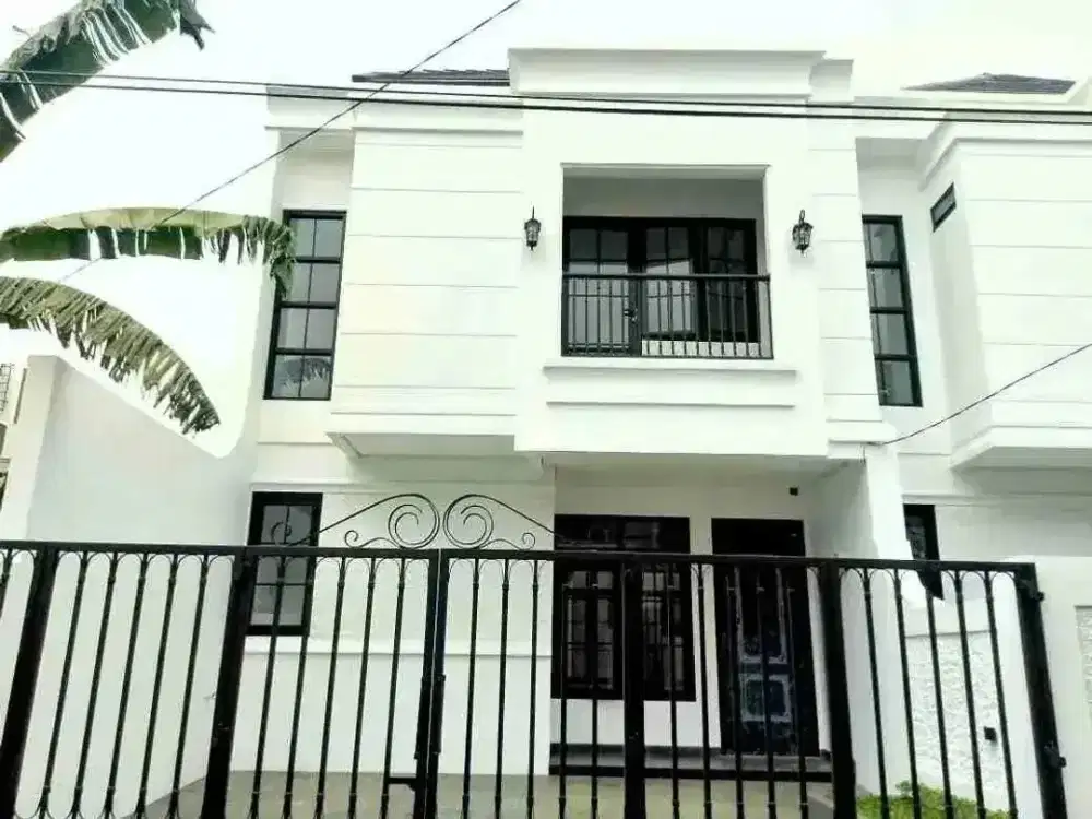 RUMAH BARU MODERN PONDOK BAMBU – SMART LOCK, 2,4M‼️