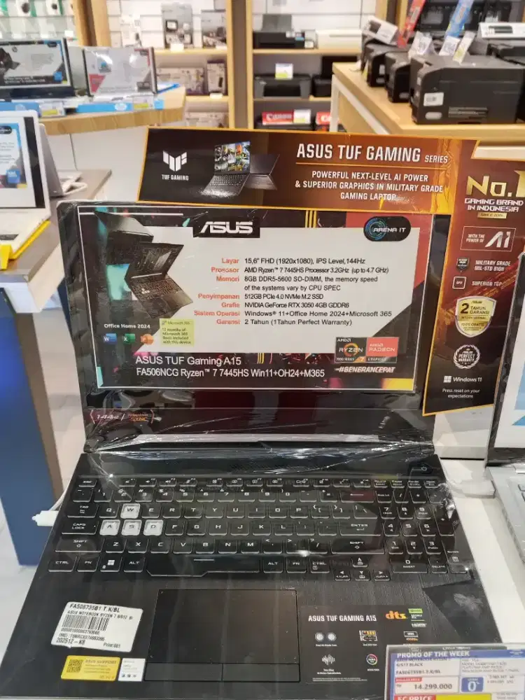 ASUS NOTEBOOK RYZEN 7