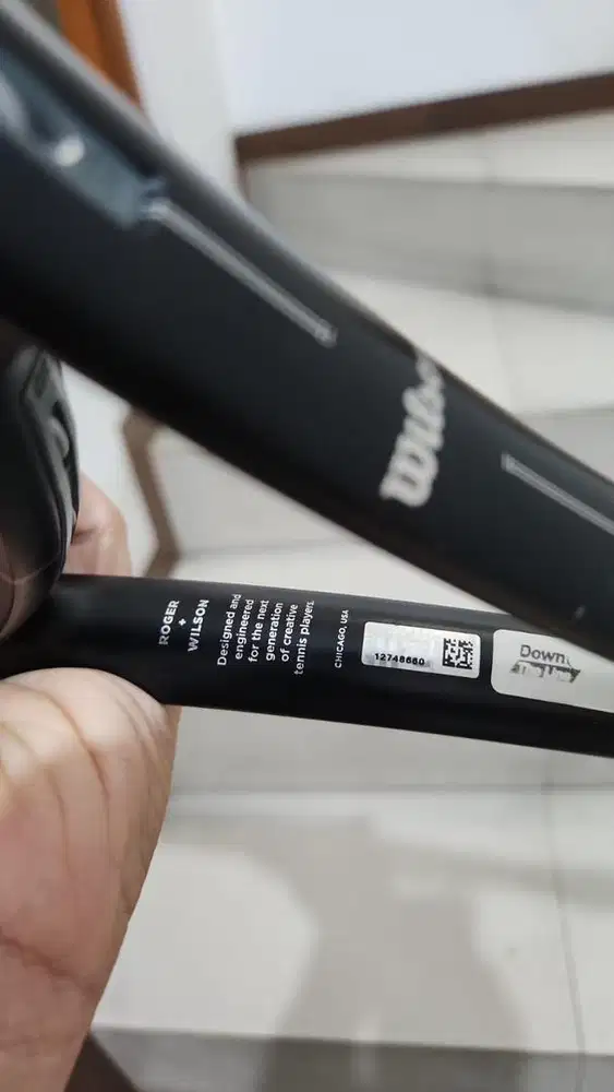 Raket Tennis Wilson RF 01 300gr head 98 collectible