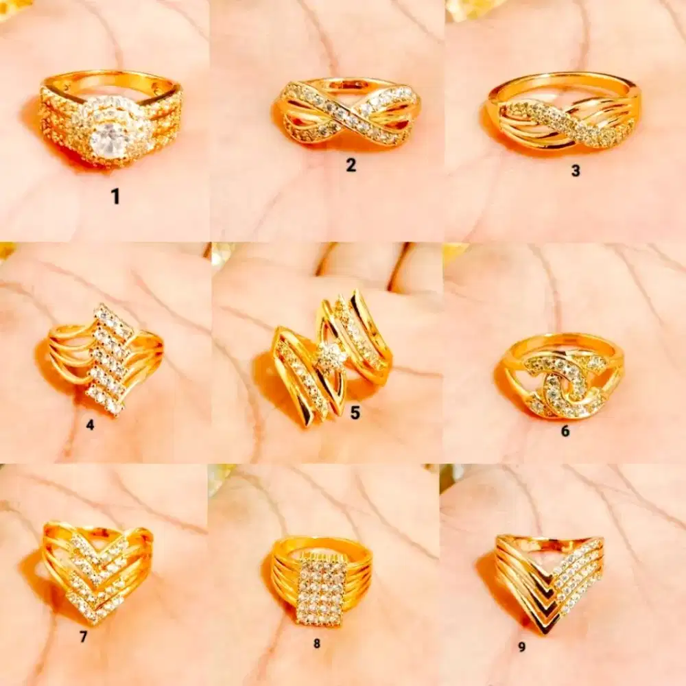 Cincin unik terbaru terbuat dari uang koin