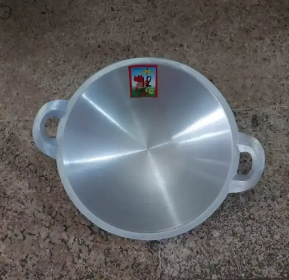 Kuali CAP BADAK / Wajan / Penggorengan Alumunium CAP BADAK Ukuran 24