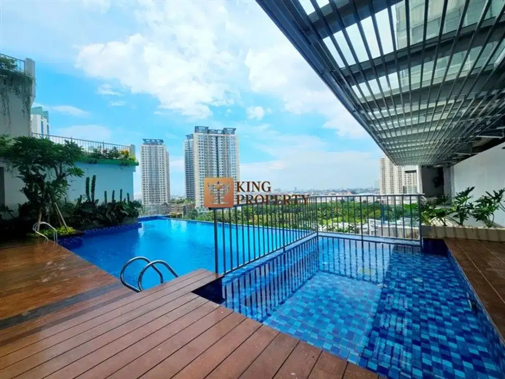 Apartemen Rasa Hotel Bintang 5 Disewa Studio Mewah The Peak Royale Kemayoran, City View Kece