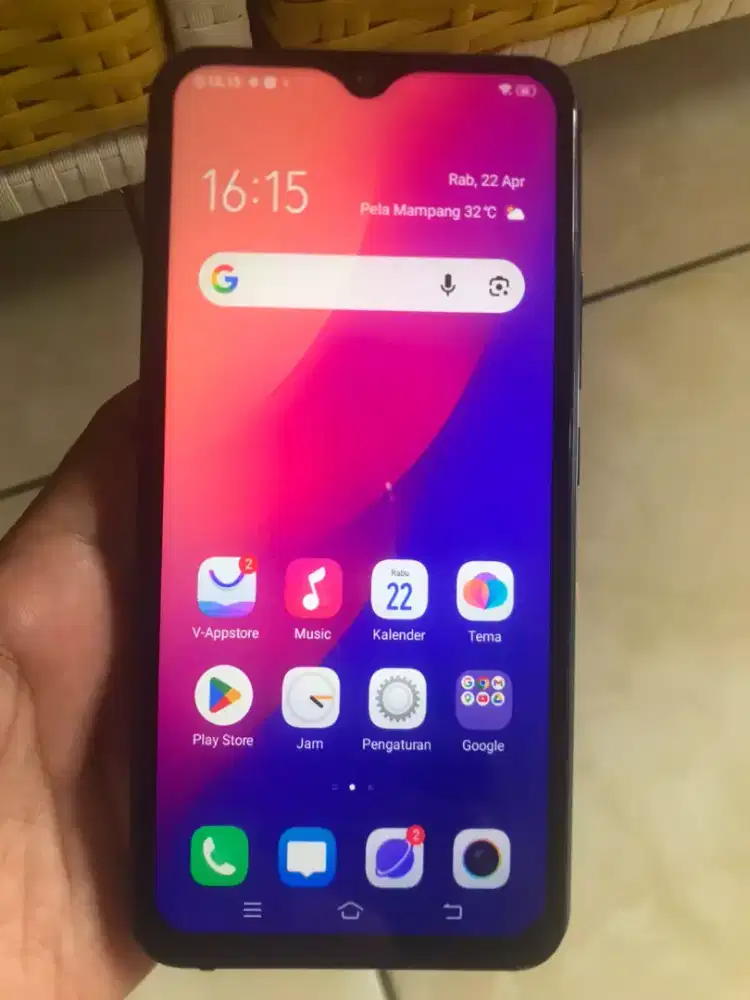 VIVO Y15 RAM 4/64 GB