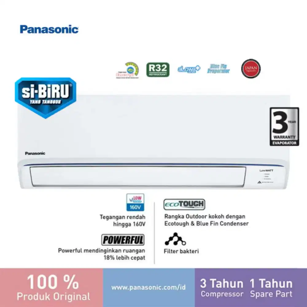 AC split panasonic 0.5Pk
