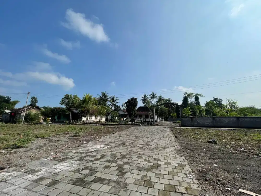 Bisa Tempo, Tanah Jogja Siap AJB di dekat Pasar Jangkang Ngaglik