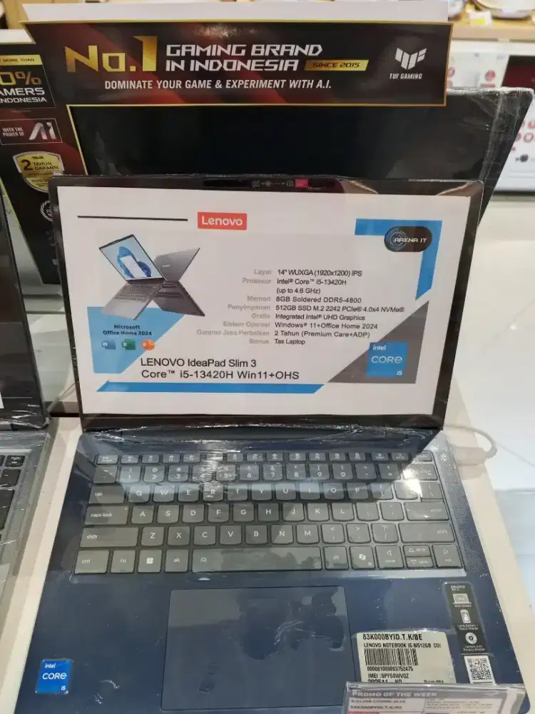 LENOVO NOTEBOOK 15 8/512