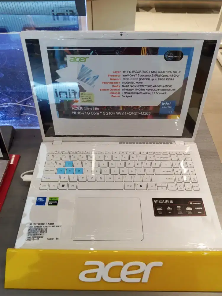 ASUS NOTEBOOK 15 16/512