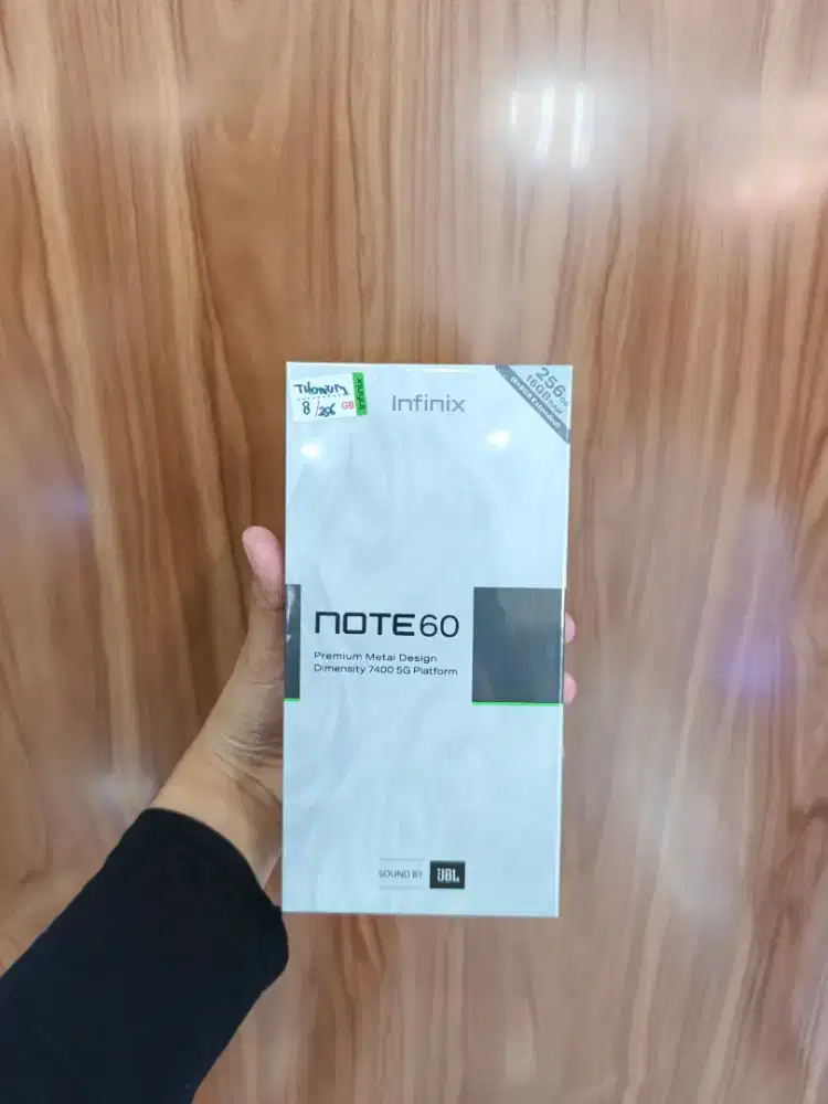 SALE INFINIX NOTE 60 5G RAM 8/256 NEW