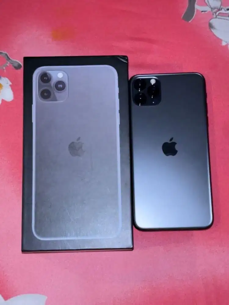 Jual ip 11 promax 256 GB inter bh85%  face id&trutone on,