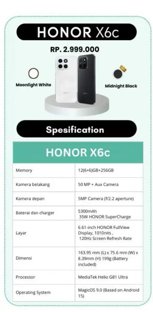 SMARTPHONE HONOR
