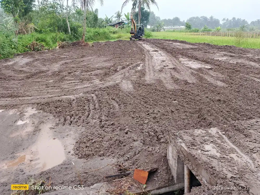DIJUAL LAHAN ISTIMEWA SIAP BANGUN DENGAN VIEW GUNUNG MERAPI DAN SAWAH