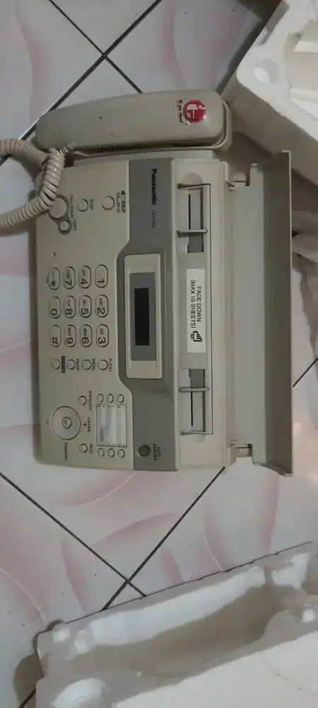 Jual mesin fax panasonic kx-FT 933 lengkap