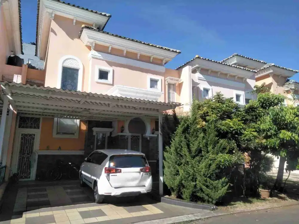 Turun 400JT! Rumah Cluster Alicante Gading Serpong Full Furnished SHM – 4,4M Nego