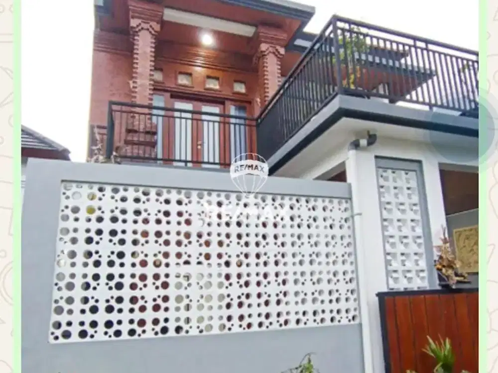 DISEWAKAN RUMAH BARU DUA LANTAI DI DAERAH BADUNG BALI