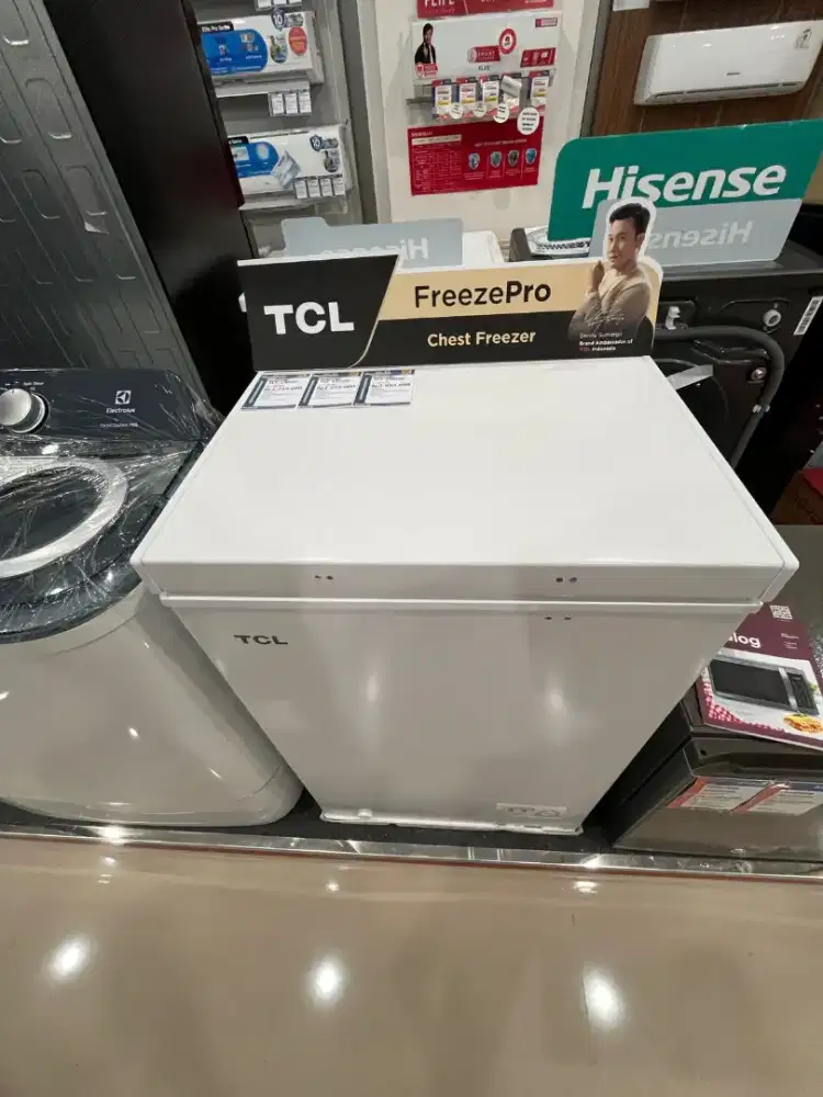 Freezer box TCL angsurannya mulai bulan depan
