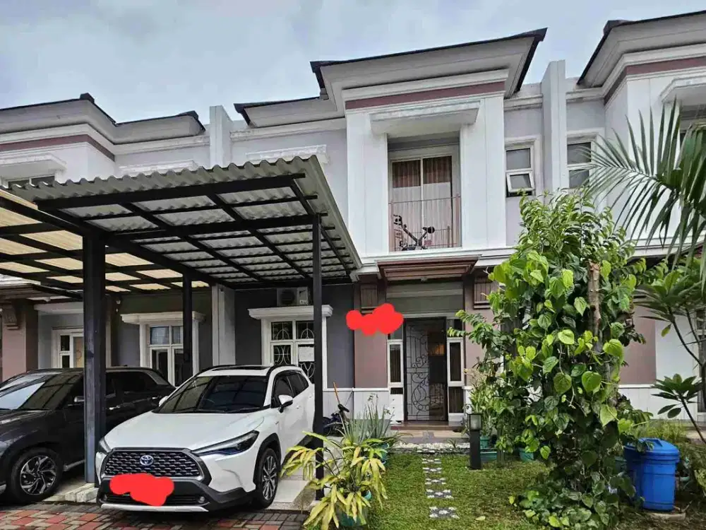JUAL CEPAT Cluster Visana The Savia BSD City Rumah 2 Lantai Siap Huni SHM 1,9 M Nego
