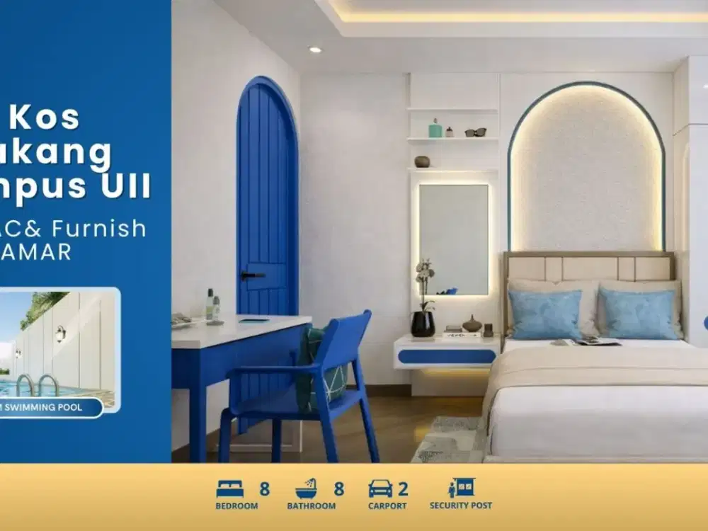 KOST PREMIUM DI JOGJA 2 LANTAI LOKASI STRATEGIS ASPAL LEBAR JL KALIURANG