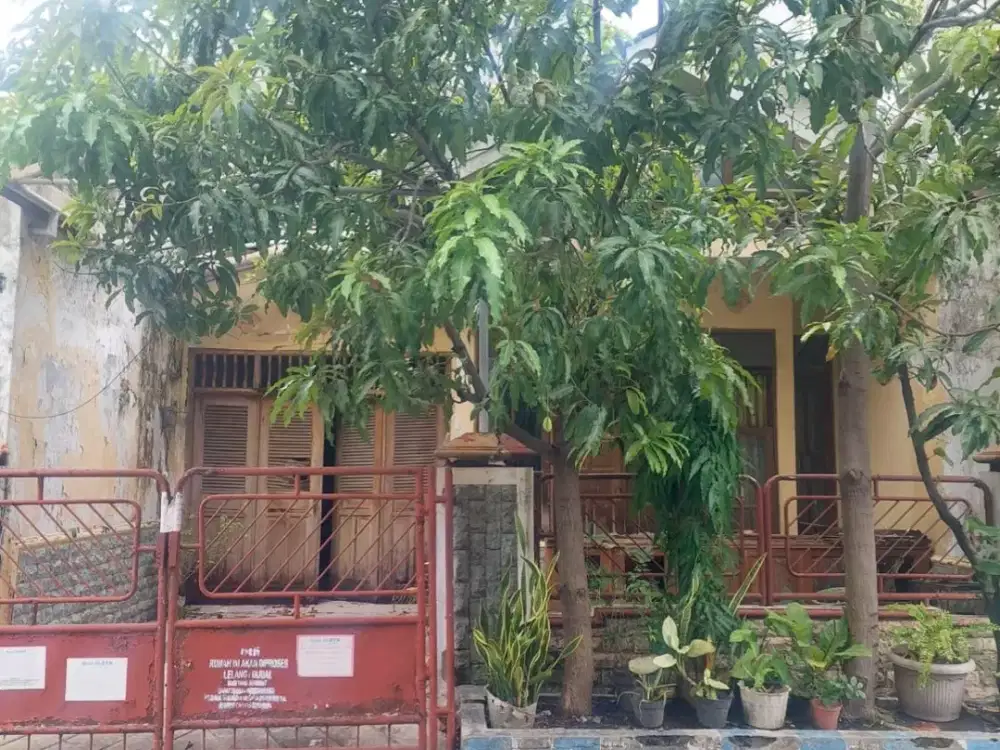 DIJUAL RUMAH VIA LELANG DI RUNGKUT SURABAYA (PERUM WISMA INDAH) – HARGA OBRALLL!!