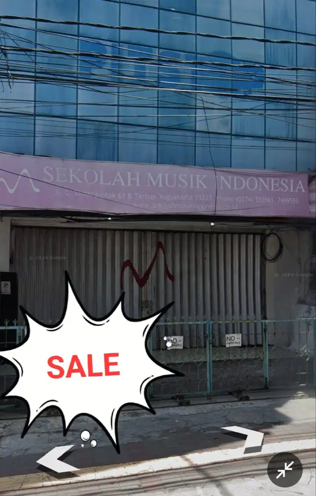 Dijual Tanah dan Bangunan Jl C.Simanjuntak Terban Jogjakarta