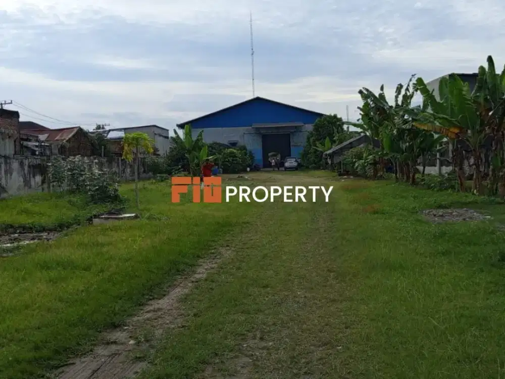 DIJUAL TANAH & GUDANG MEDAN BINJAI