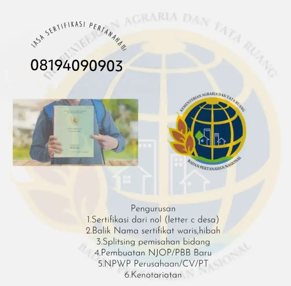 Sertifikasi dan Perizinan berusaha