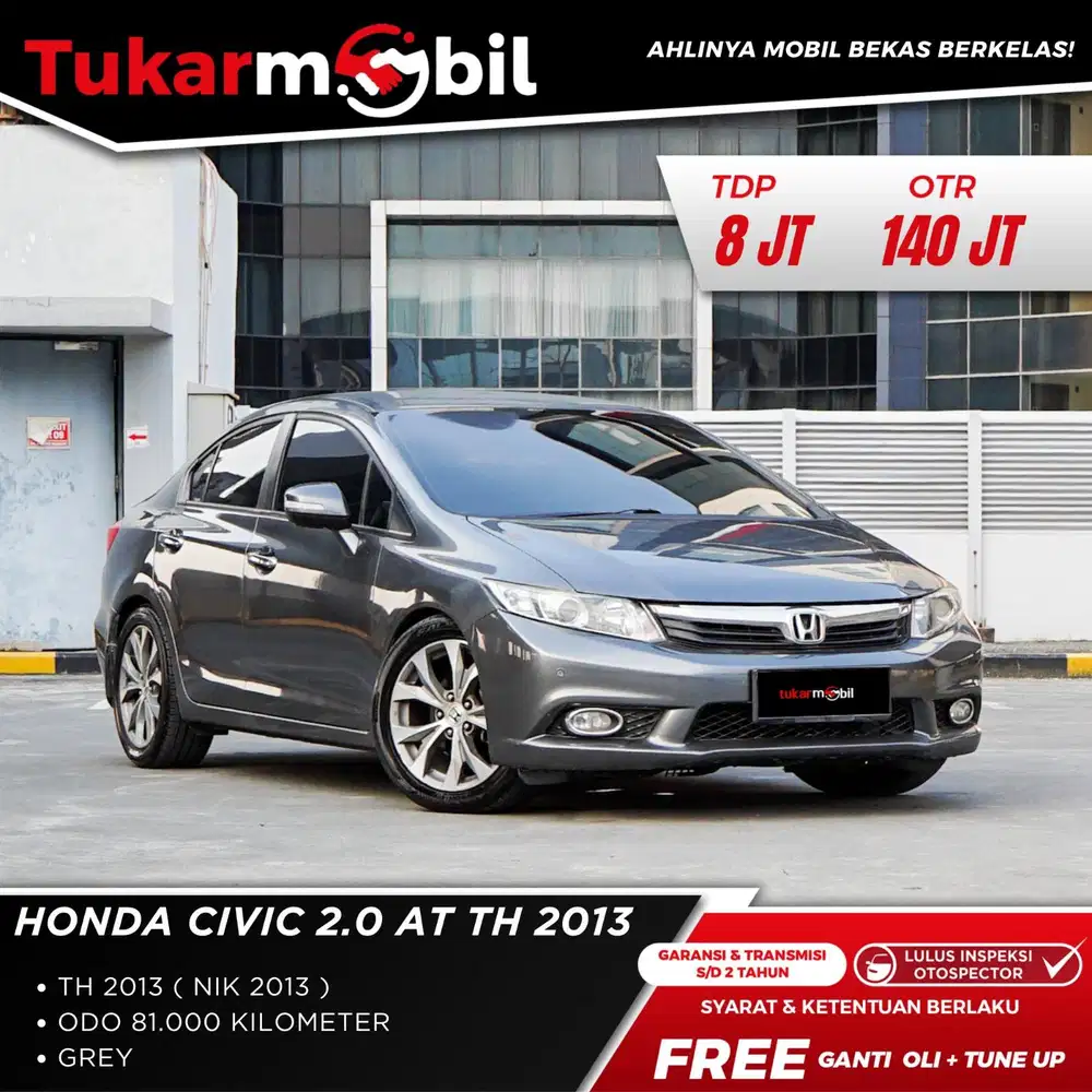 Honda Civic 2.0 AT Tahun 2013