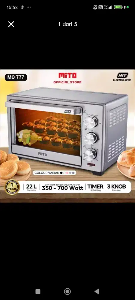 OVEN MITO MO 777