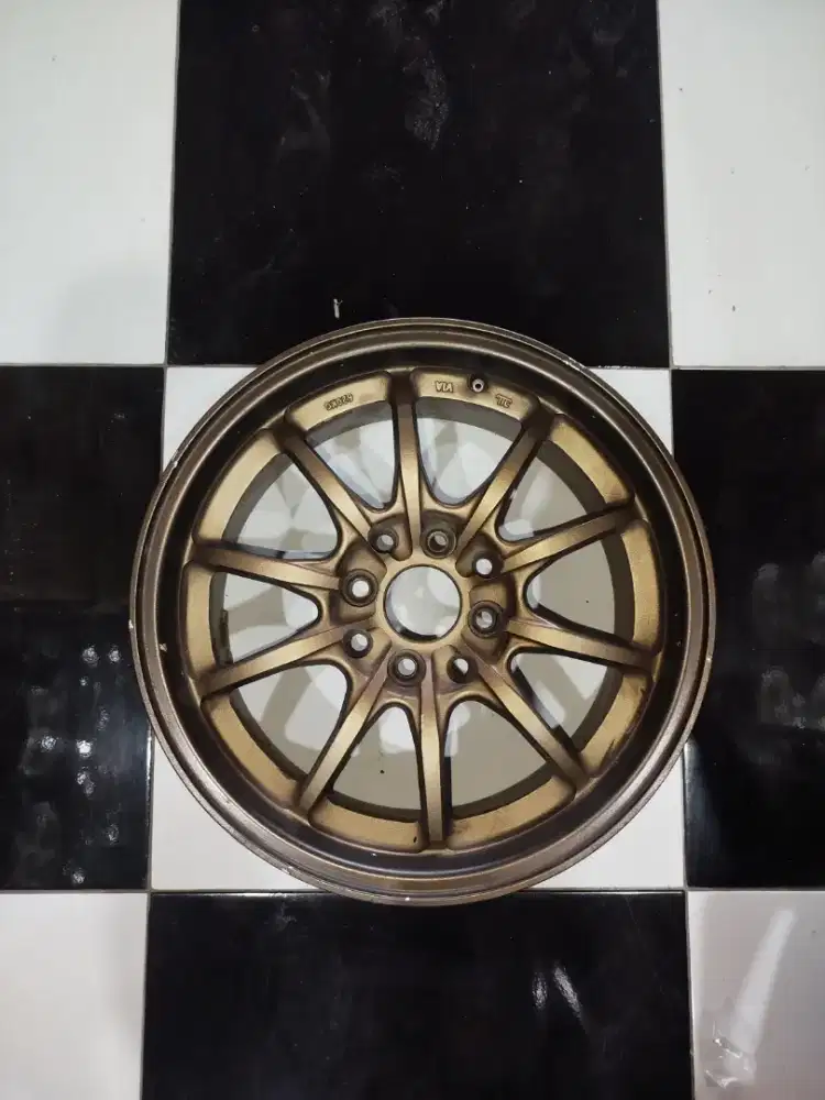 DIJUAL VELG MUGEN MF08 R15 PCD 4x100/114,3 Bronze