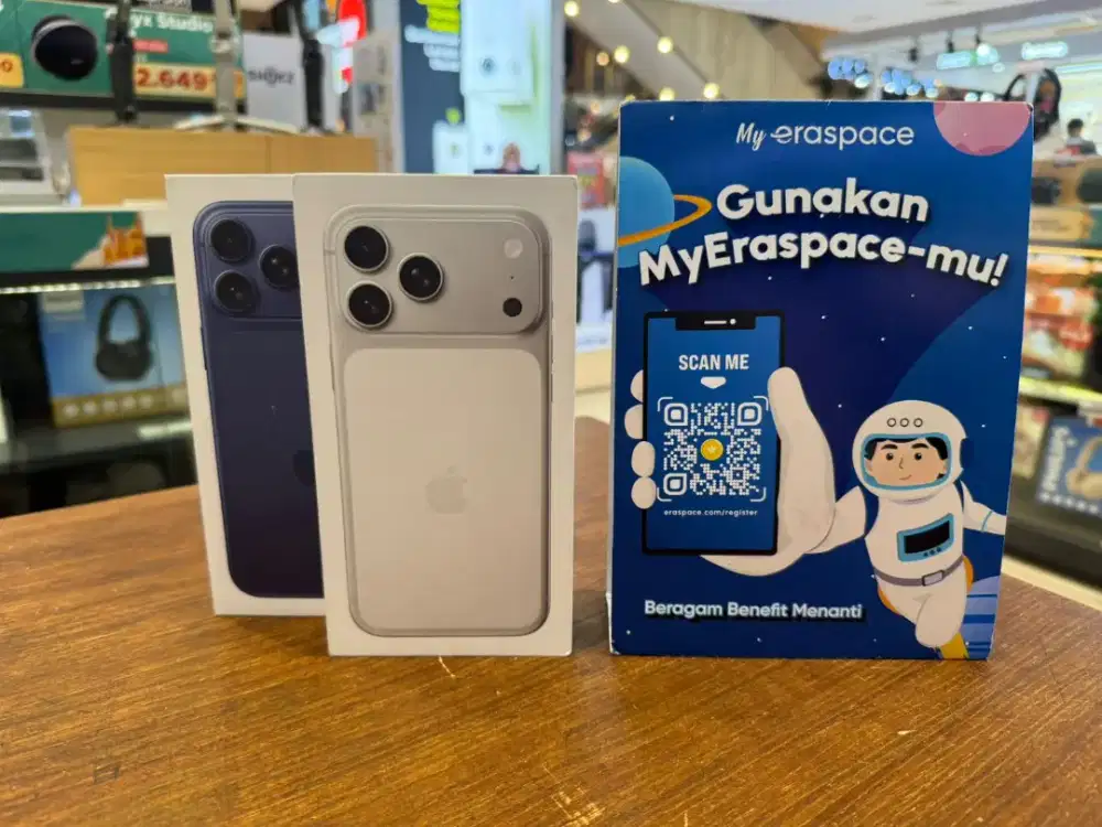 Iphone 17 Pro Max 256GB Silver ready bisa cicil dengan Home Credit