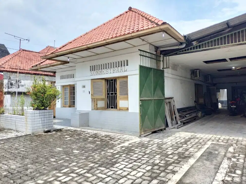 Dijual Rumah Belanda Tengah Kota Dekat Raya Darmo Jl. Blambangan