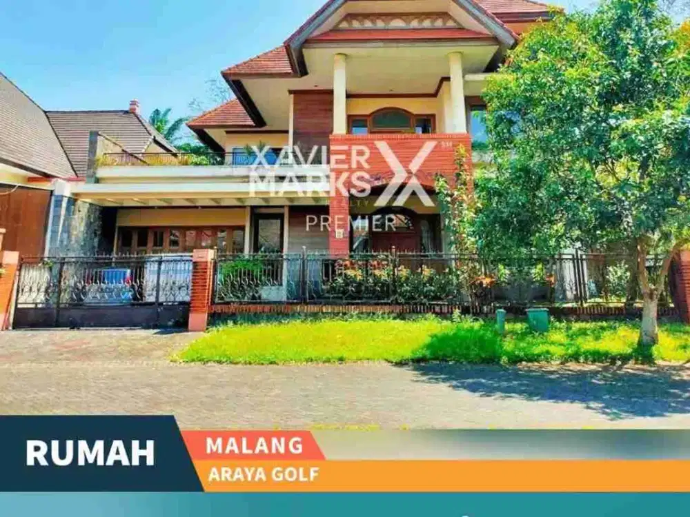 Dijual Rumah Premium Full Jati Terbaik + Lantai Granit di Taman Golf Utama, Araya Malang