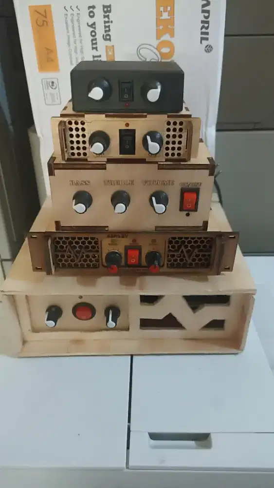 Ampli miniatur dan rumahan