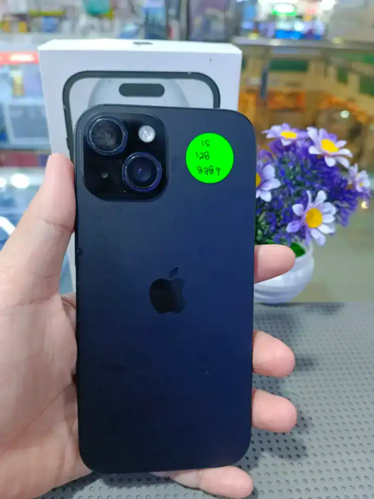 IPHONE 15 128GB SECOND INDO