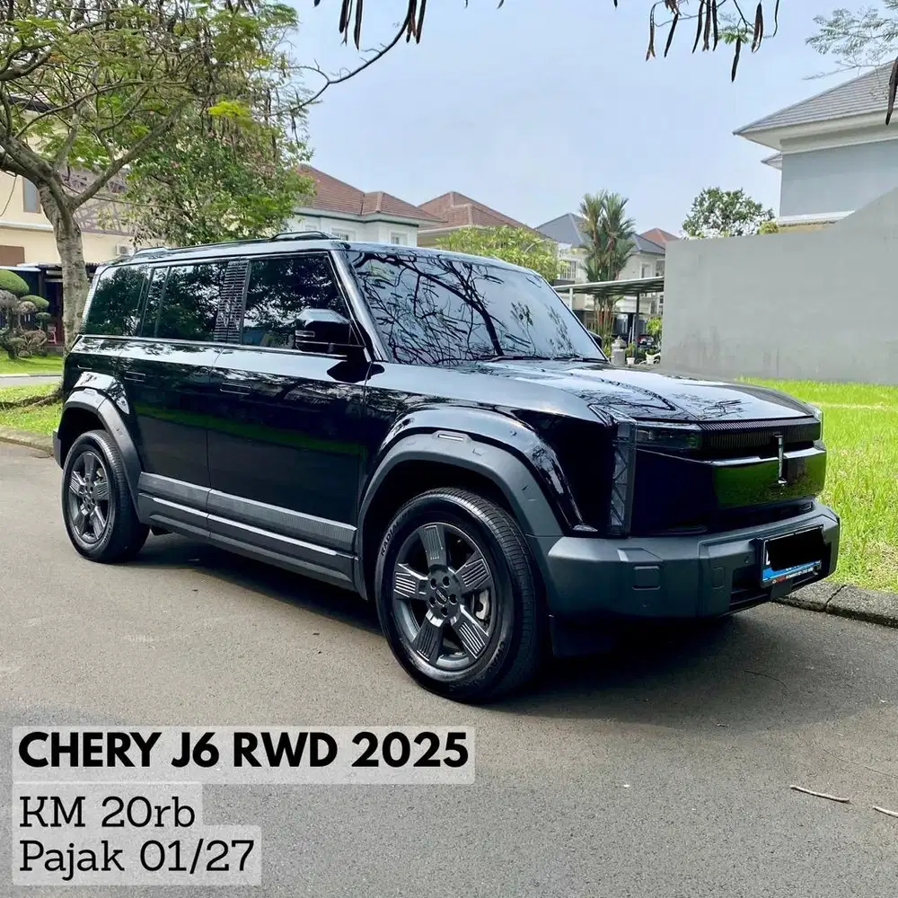 (Cash) Chery J6 RWD 2025 EV 4x2